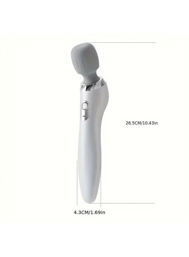Pink Portable Handheld Massager USB Rechargeable for Neck Back Legs Waist and Foot Relaxation - Image 4